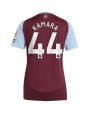 Aston Villa Boubacar Kamara #44 Hjemmedrakt Dame 2024-25 Korte ermer